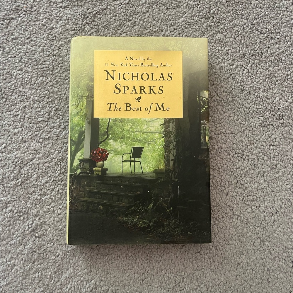 Nicholas Sparks 'The Best of Me' Book